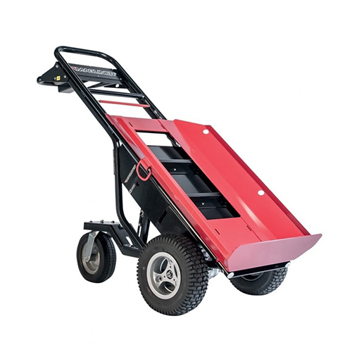 Magliner Motorized Hand Truck with Pneumatic Tires and Cylinder Plate - MHT75AB